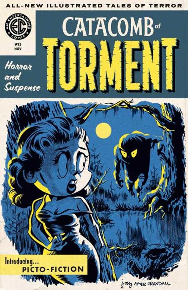 EC Catacomb Of Torment 5 Cover C Jay Stephens EC Homage 1:10 Ratio Variant - Walt's Comic Shop