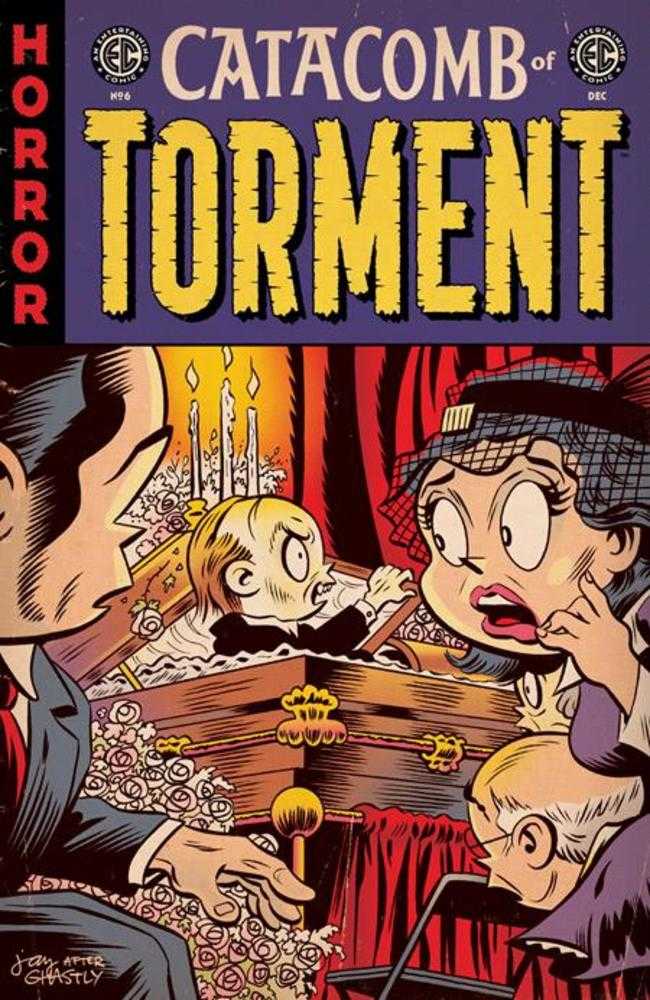 EC Catacomb Of Torment 6 Cover C Jay Stephens EC Homage 1:10 Ratio Variant - Walt's Comic Shop