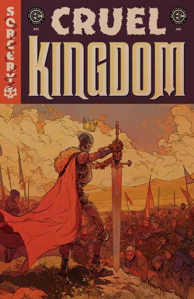 EC Cruel Kingdom #1 Cover C Pollina Gold Foil - Walt's Comic Shop