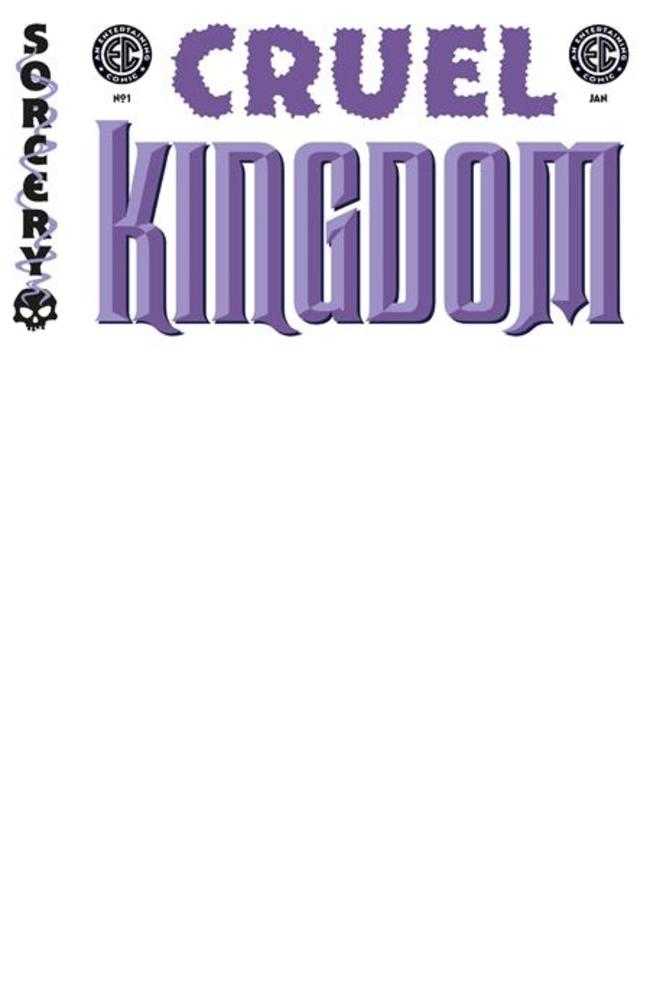 EC Cruel Kingdom #1 Cover E Blank Sketch - Walt's Comic Shop