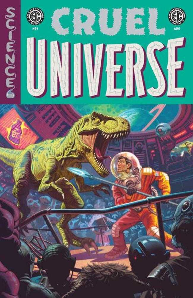 EC Cruel Universe #1 (Of 5) Cover C Greg Smallwood Silver Foil Variant (Mature) Allocations May Occur - Walt's Comic Shop