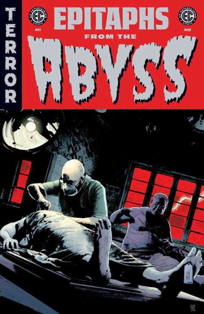 EC Epitaphs From The Abyss #1 (Of 5) Cover D Andrea Sorrentino Silver Foil Variant Allocations May Occur - Walt's Comic Shop