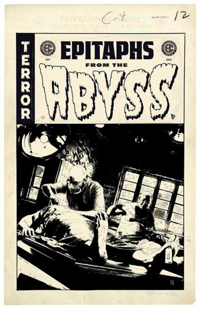 EC Epitaphs From The Abyss #1 (Of 5) Cover G 1:20 Inc Andrea Sorrentino Black & White Artist Edtion Variant - Walt's Comic Shop