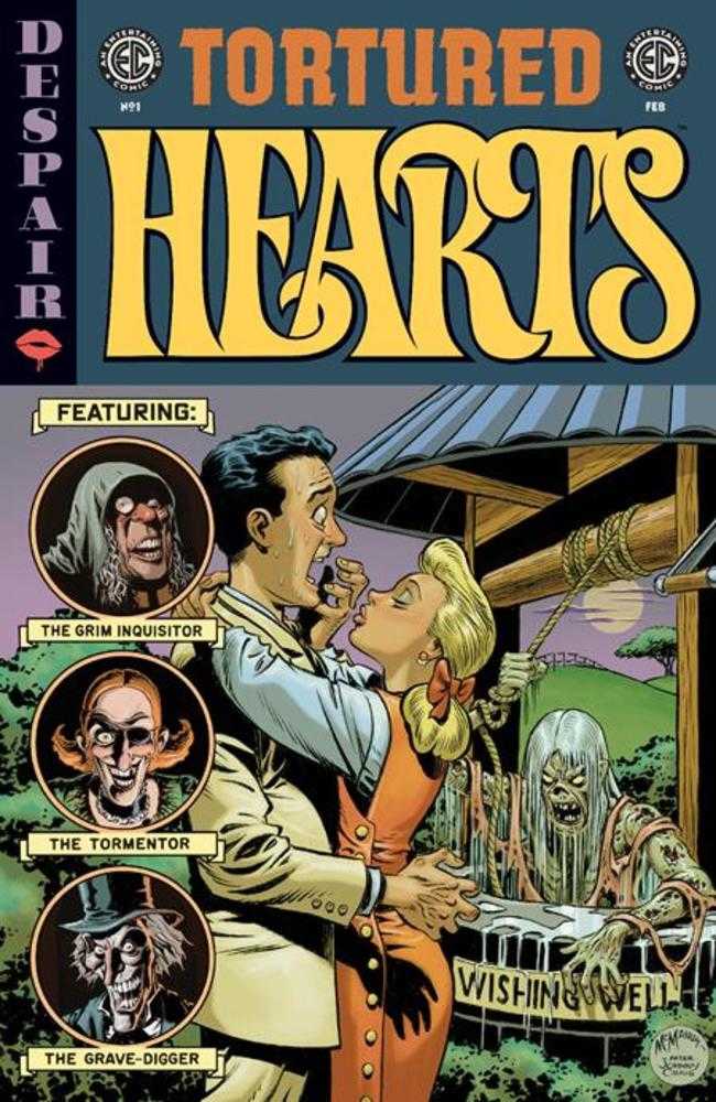 EC Tortured Hearts 1 (One Shot) Cover D Shawn Mcmanus EC Homage 1:10 Ratio Variant - Walt's Comic Shop