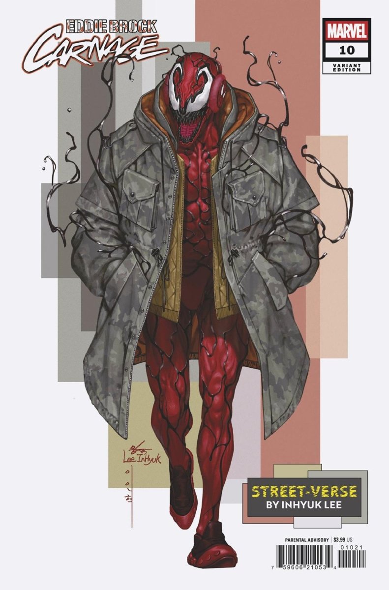 Eddie Brock: Carnage 10 Inhyuk Lee Street Verse Variant - Walt's Comic Shop