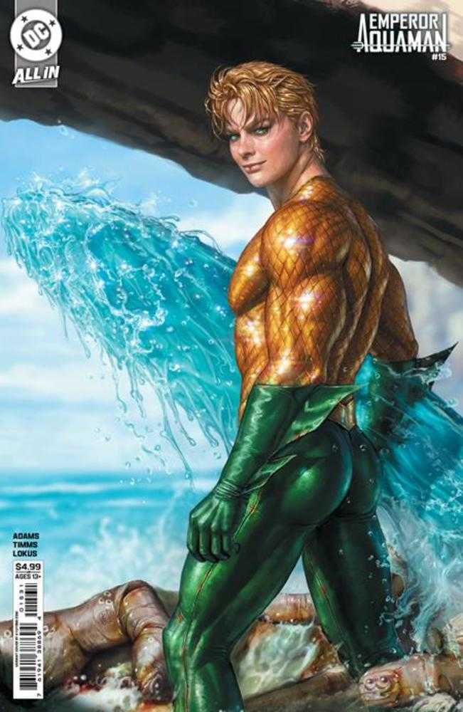 Emperor Aquaman 15 Cover C Kyuyong Eom Card Stock Variant - Walt's Comic Shop