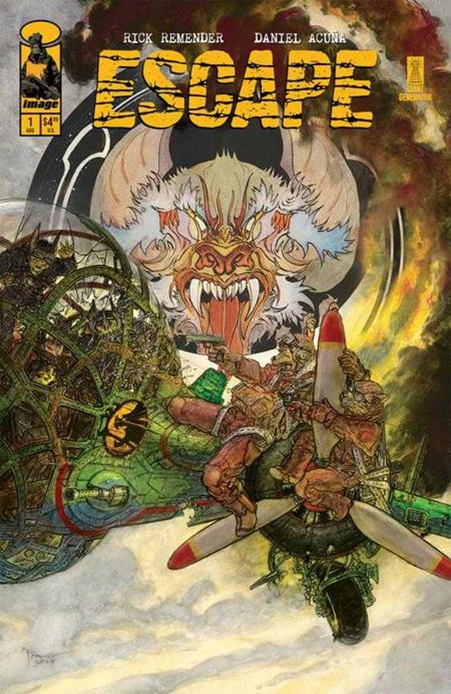Escape 1 Cover B Inc Michael Wm Kaluta 1:15 Ratio Variant - Walt's Comic Shop