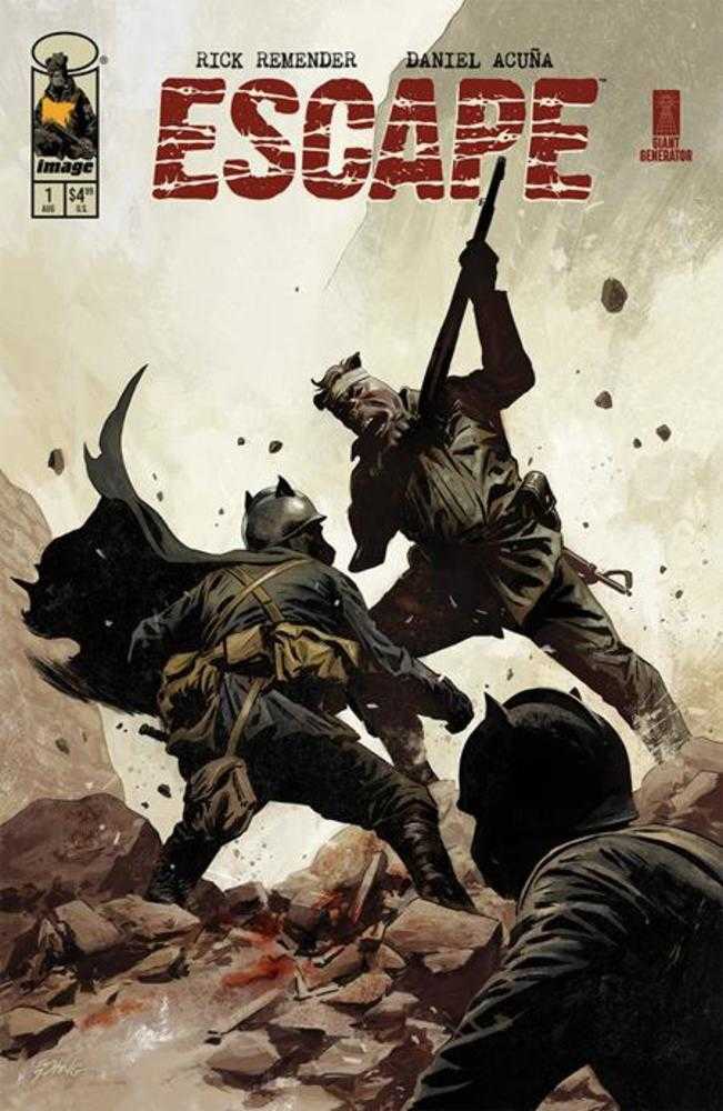 Escape 1 Cover C Steve Epting 1:25 Ratio Variant - Walt's Comic Shop