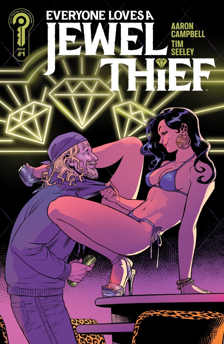 Everyone Loves A Jewel Thief 1 Cover C Rebekah Isaacs 1:10 Ratio Variant - Walt's Comic Shop