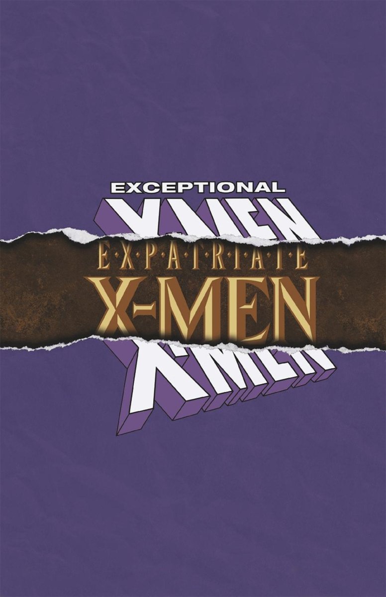 Exceptional X Men 13 Foreshadow Logo Variant - Walt's Comic Shop