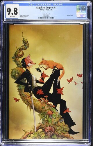 Exquisite Corpses 1 1:100 Jae Lee Incentive Virgin Variant CGC 9.8 - Walt's Comic Shop