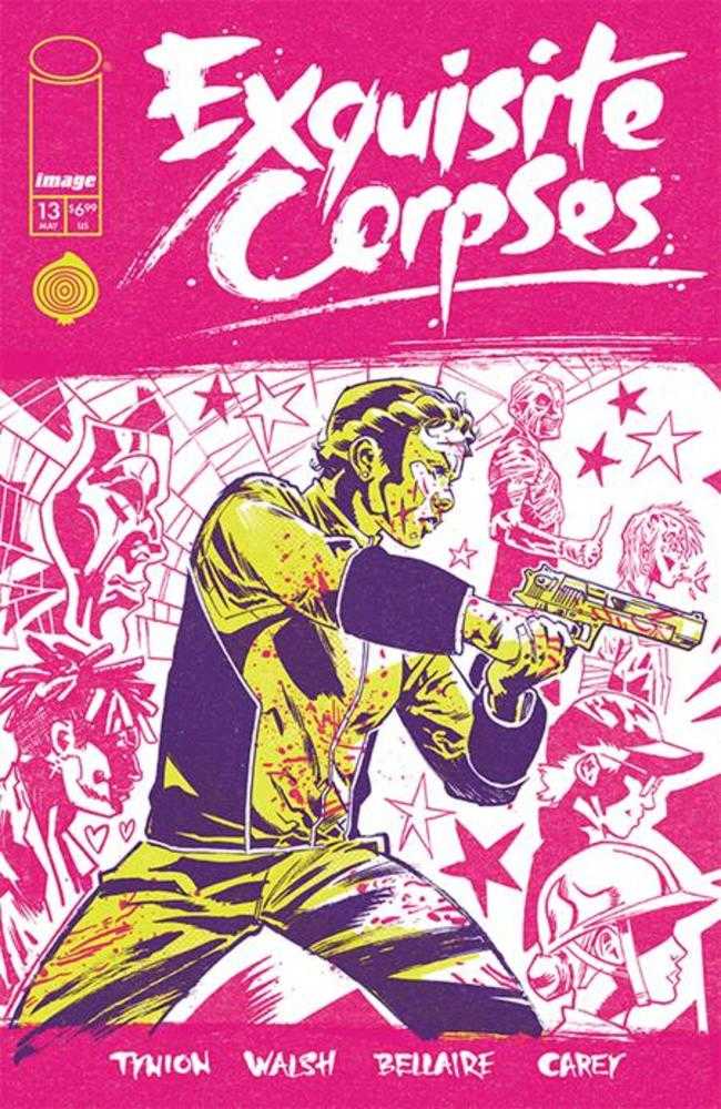 Exquisite Corpses 13 Cover C Michael Walsh Polybagged & Collectible Card Variant (Mature) - Walt's Comic Shop