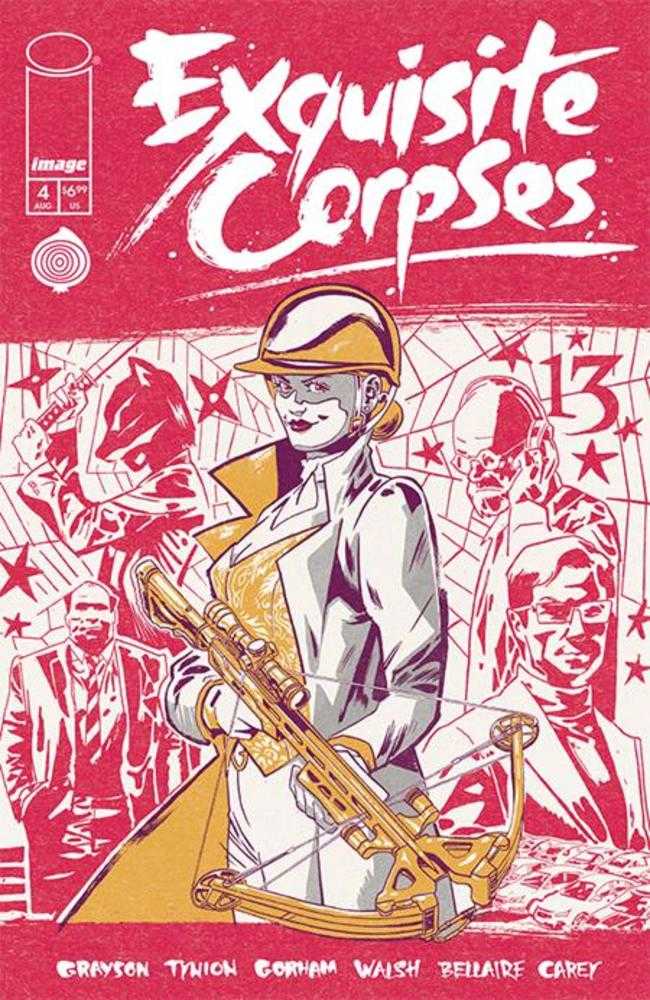 Exquisite Corpses 4 Cover C Michael Walsh Polybagged & Playing Card Variant (Mature) - Walt's Comic Shop