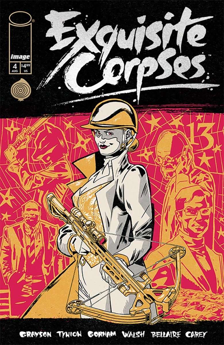 Exquisite Corpses 4 Michael Walsh Thank You Foil Rare Variant - Walt's Comic Shop