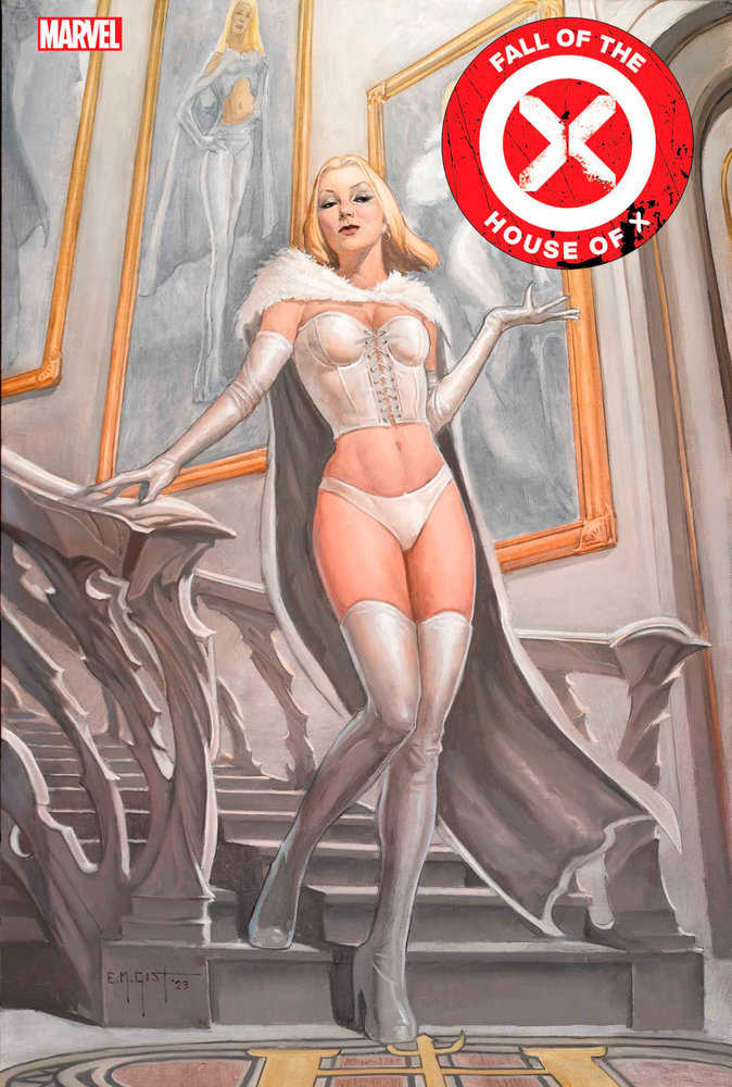 Fall Of The House Of X #4 E.M. Gist Emma Frost Variant [Fhx] - Walt's Comic Shop