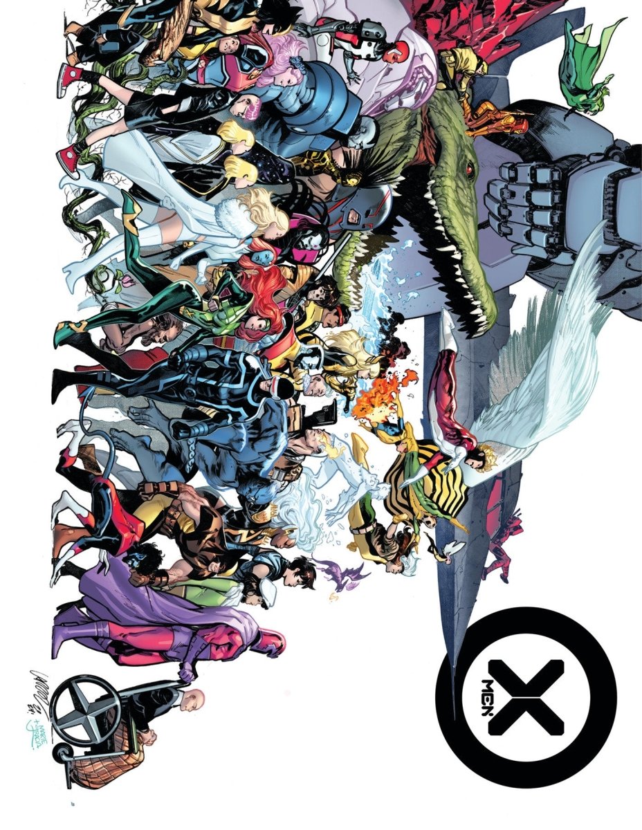 Fall Of The House Of X/Rise Of The Powers Of X Omnibus Pepe Larraz Cover HC [DM Only] *PRE - ORDER* - Walt's Comic Shop