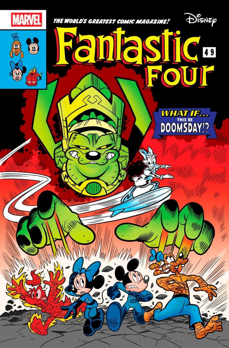 Fantastic Four 1 Lorenzo Pastrovicchio Disney What If? Fantastic Four Homage Variant - Walt's Comic Shop