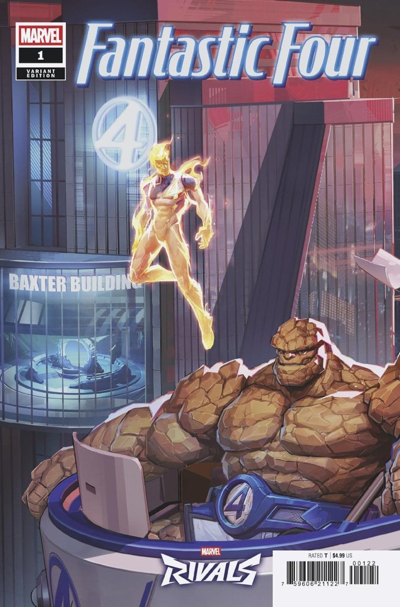 Fantastic Four 1 Netease Games Marvel Rivals 2 - Part Connecting Variant - Walt's Comic Shop