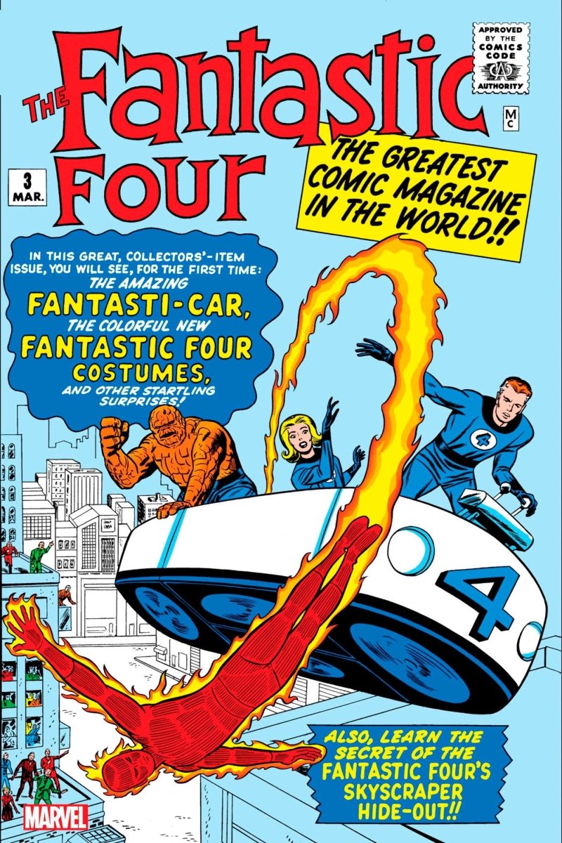 Fantastic Four #3 Facsimile Edition - Walt's Comic Shop