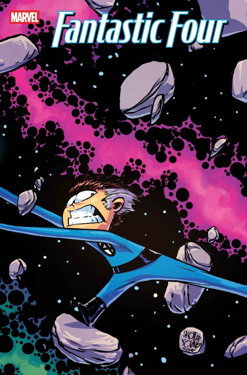 Fantastic Four 3 Skottie Young 5 Part Connecting Variant [Doom] - Walt's Comic Shop