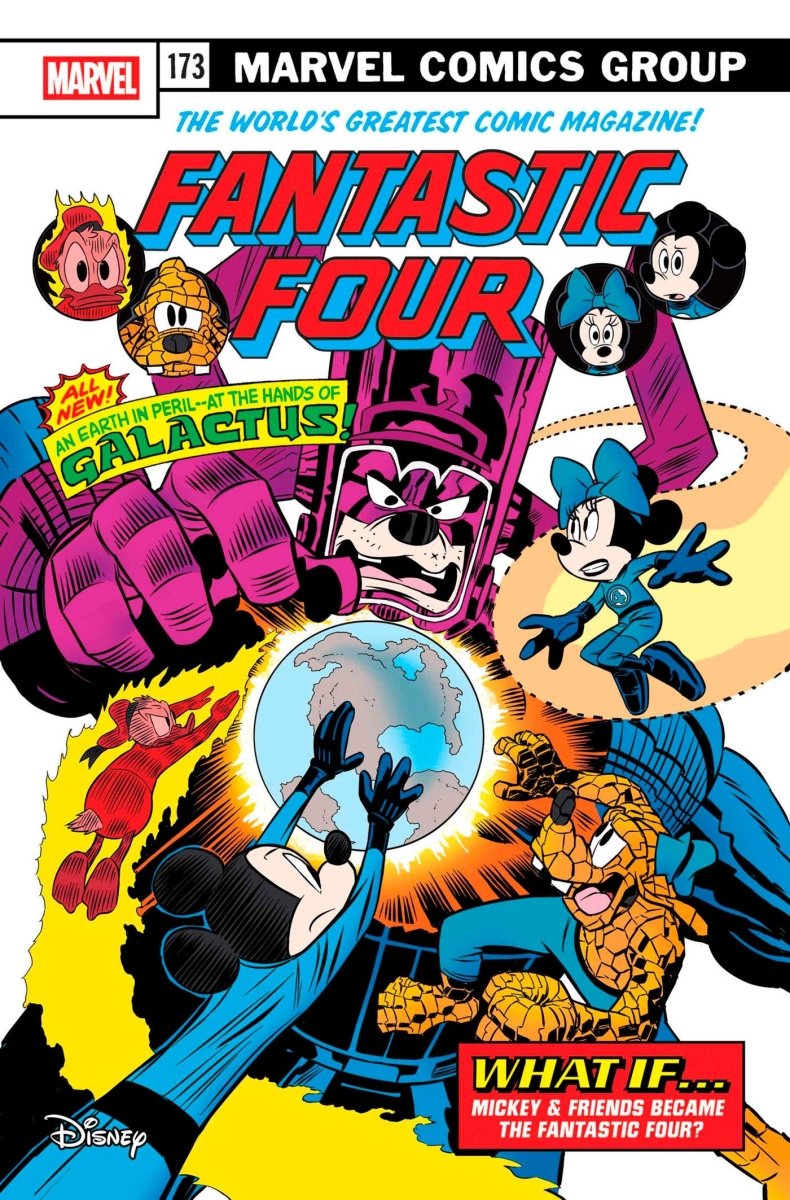 Fantastic Four #31 Claudio Sciarrone Disney What If? Fantastic Four Homage Variant [Doom] - Walt's Comic Shop