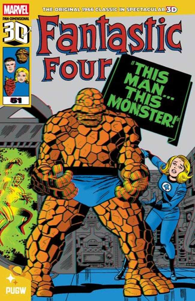 Fantastic Four 51 This Man This Monster Pan Dimensional 3 D Edition - Walt's Comic Shop