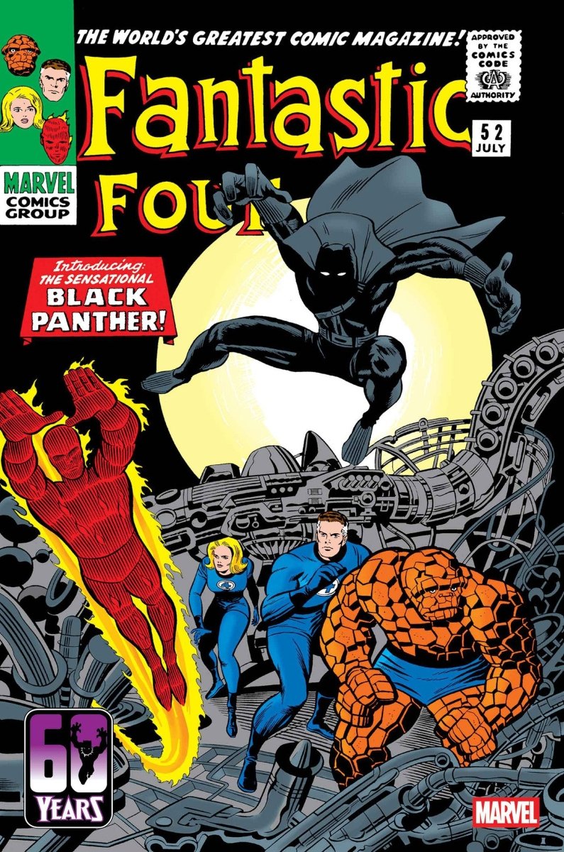 Fantastic Four 52 Facsimile Edition Foil Variant [New Printing] - Walt's Comic Shop