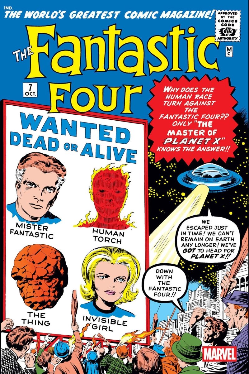 Fantastic Four 7 Facsimile Edition Foil Variant - Walt's Comic Shop
