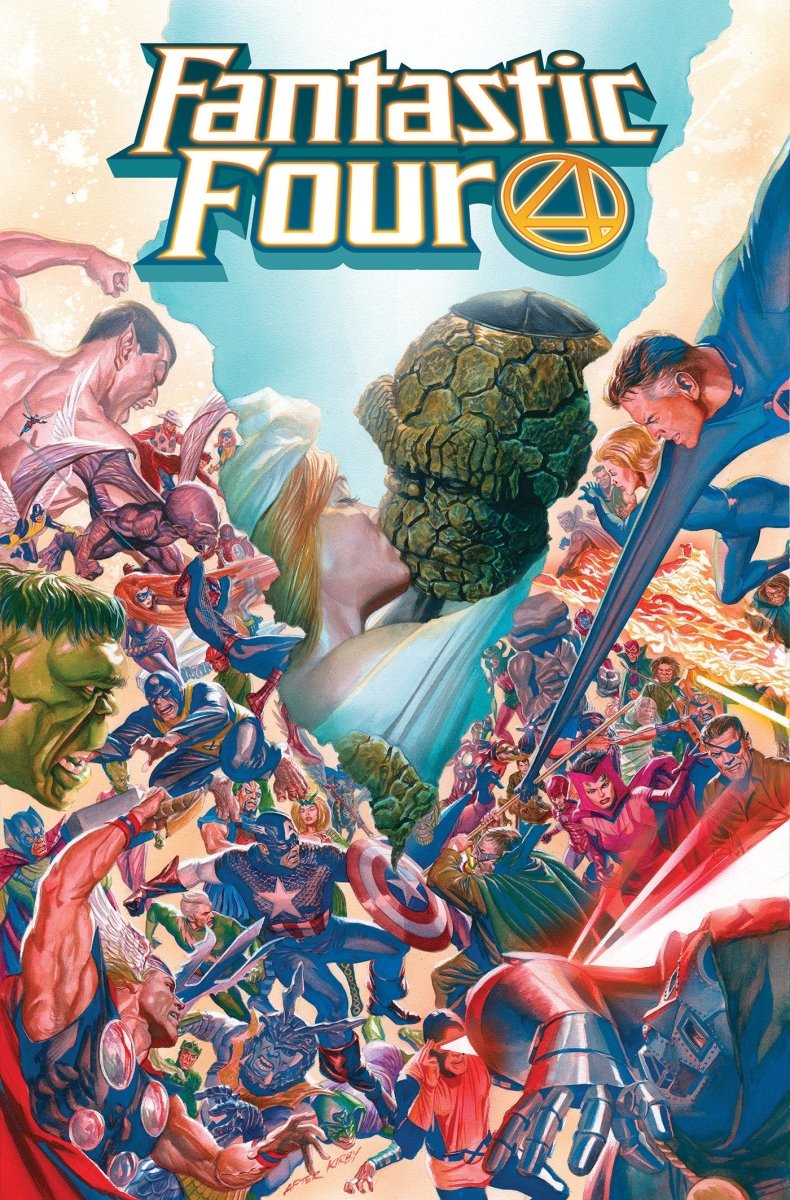 Fantastic Four By Dan Slott Omnibus Vol. 1 Alex Ross Cover HC [DM Only] *PRE - ORDER* - Walt's Comic Shop