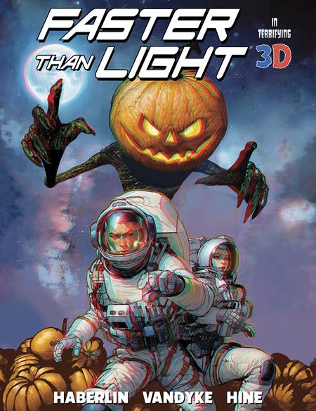 Faster Than Light 3D Treasury Edition Cover A Brian Haberlin - Walt's Comic Shop