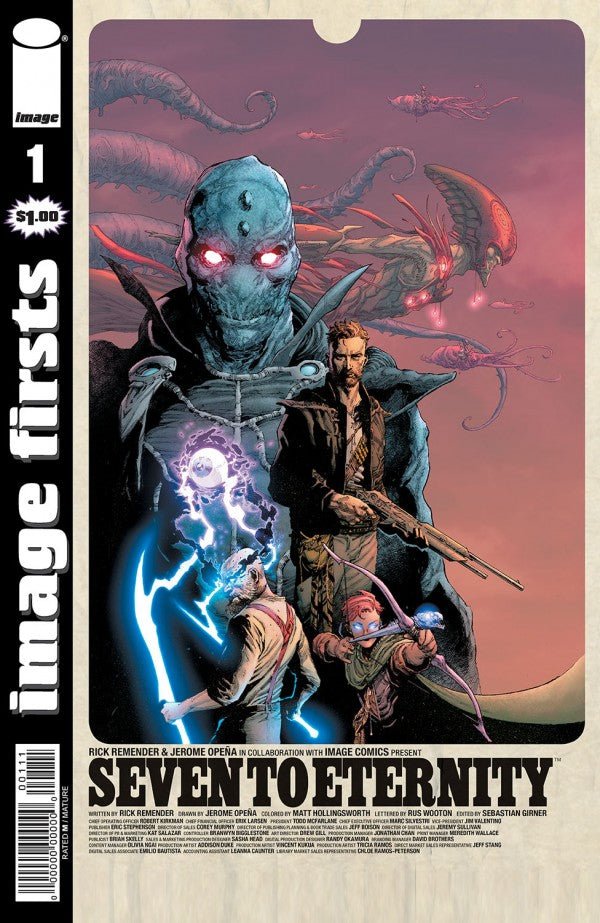 FC Image Firsts Seven To Eternity #1 - Walt's Comic Shop