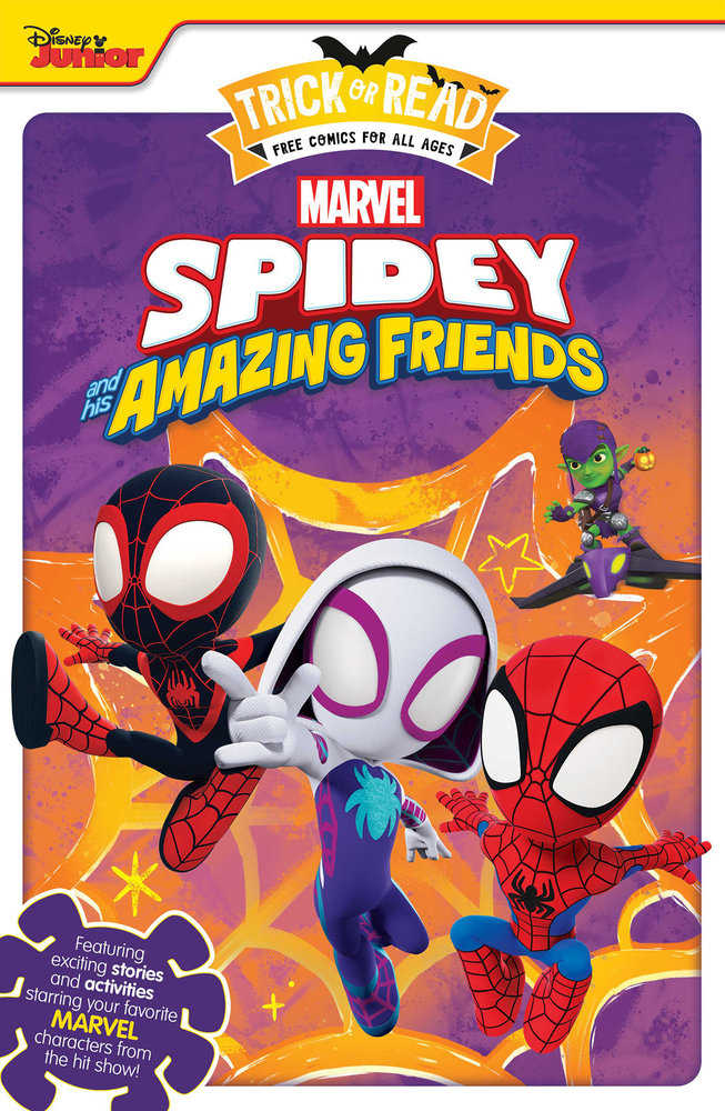 FC Spidey And His Amazing Friends #1 Halloween Trick - Or - Read 2024 - Walt's Comic Shop