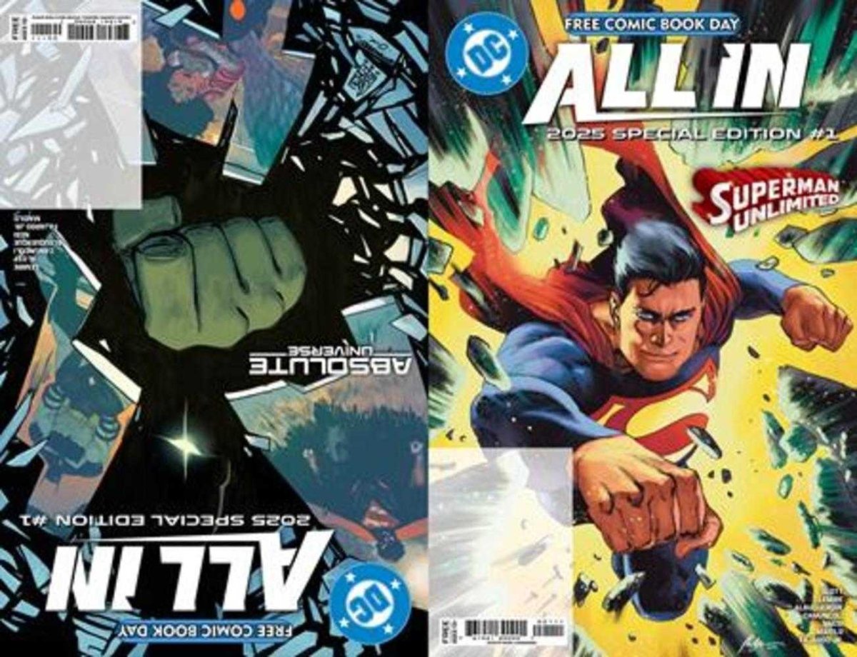 FCBD 2025 - DC All In Absolute Universe 2025 Free Comic Book Day Special Edition - Walt's Comic Shop