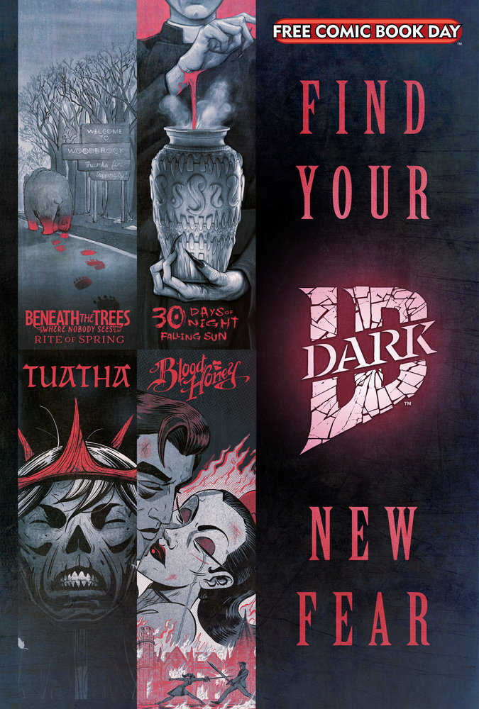 FCBD 2025 - IDW Dark Find Your New Fear (Mature) Free Comic Book Day 2025 - Walt's Comic Shop