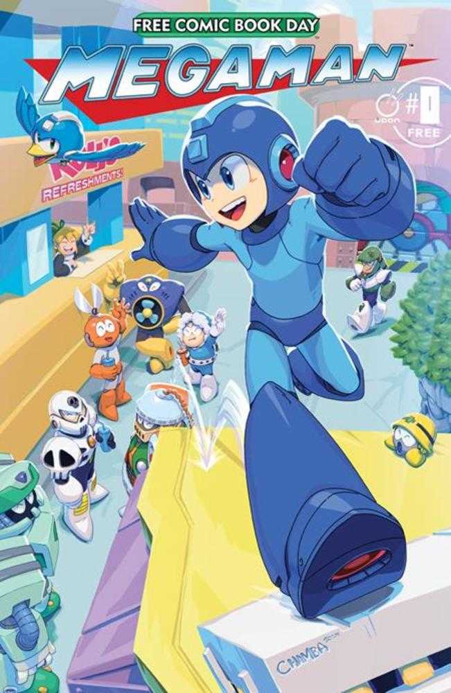 FCBD 2025 - Megaman #0 2025 Free Comic Book Day Special Edition - Walt's Comic Shop