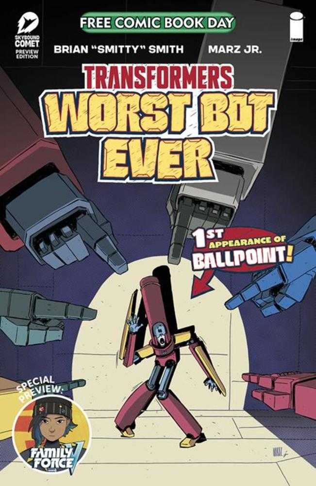 FCBD 2025 - Transformers Worst Bot Ever Special - Walt's Comic Shop