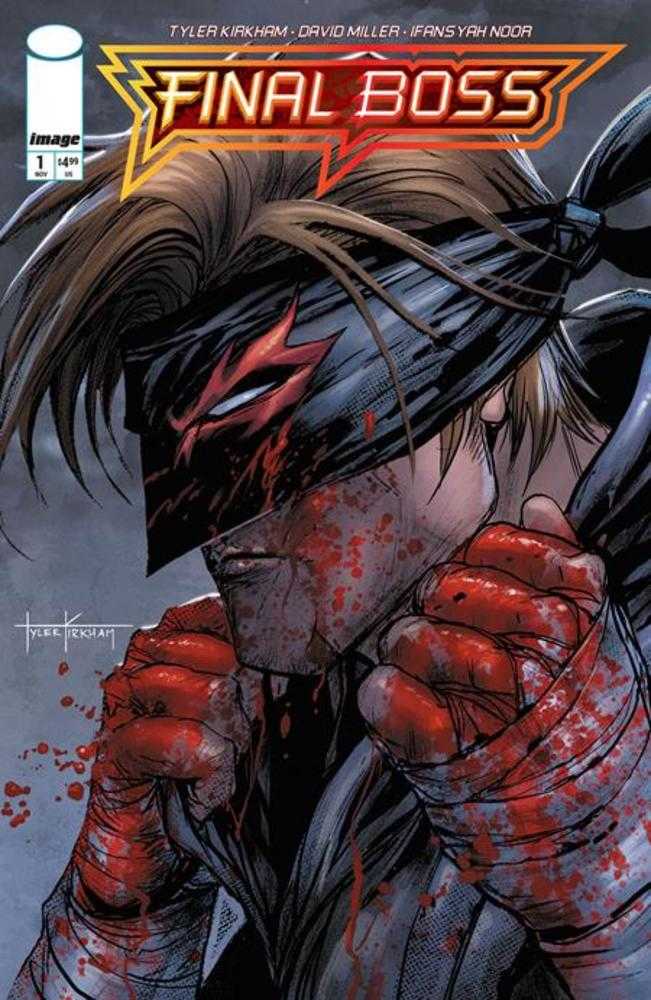 Final Boss 1 Cover A Tyler Kirkham (Mature) - Walt's Comic Shop