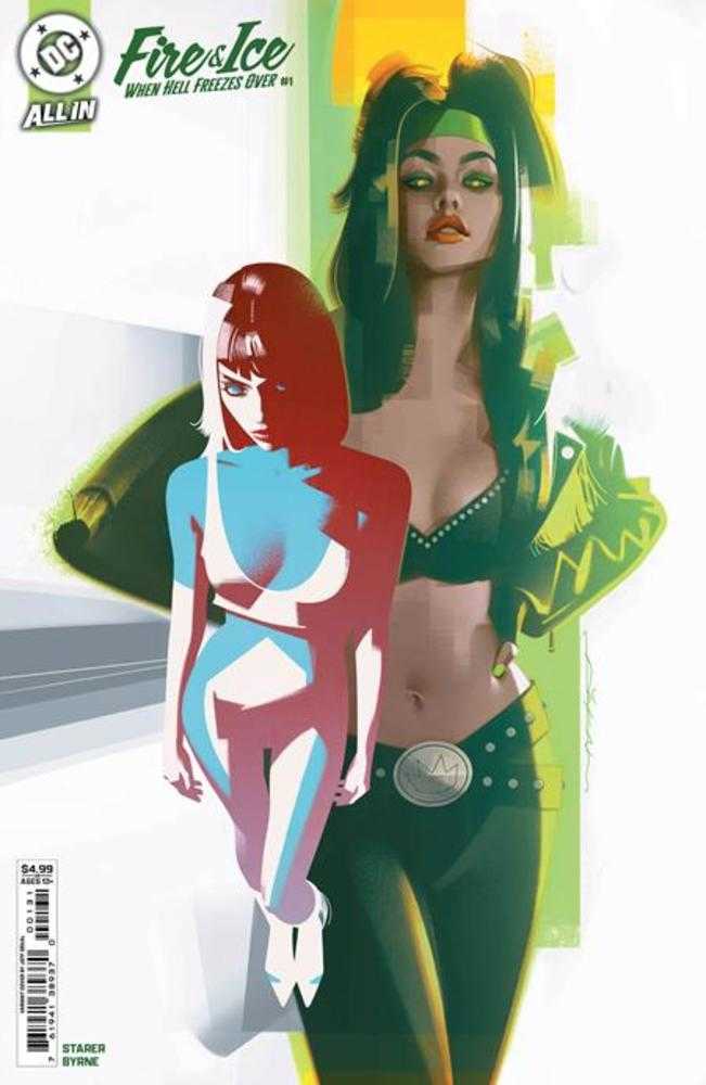 Fire & Ice When Hell Freezes Over #1 (Of 6) Cover C Jeff Dekal Card Stock Variant - Walt's Comic Shop