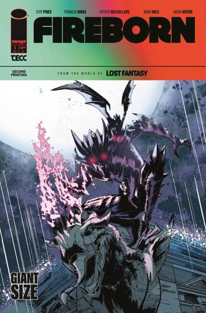 Fireborn 1 2nd Printing Cover A Patrick Mullholand - Walt's Comic Shop