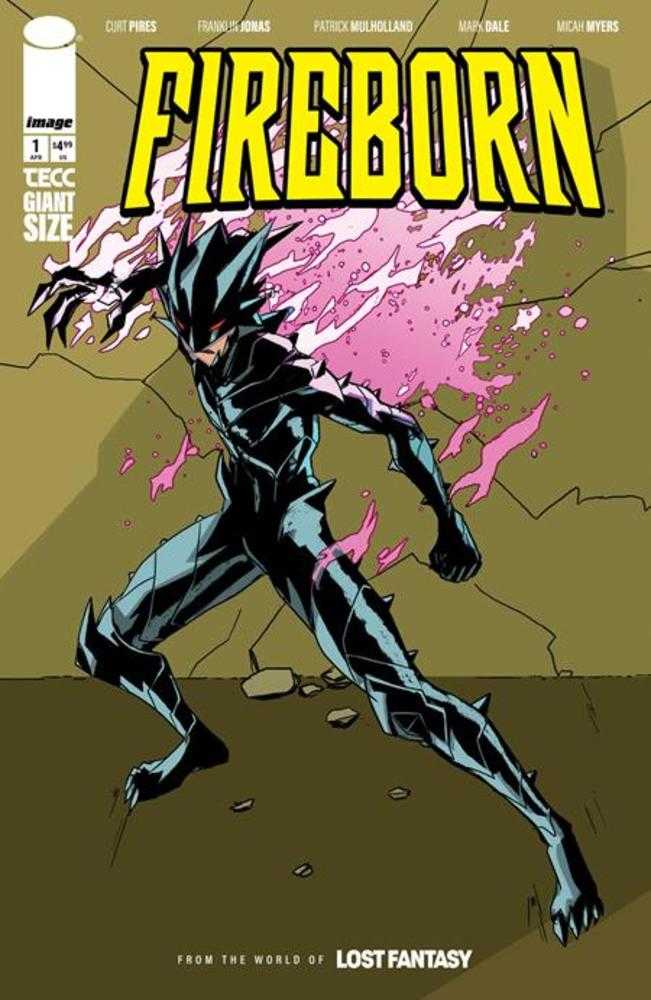 Fireborn 1 Cover B Patrick Mulholland Invincible Homage Variant - Walt's Comic Shop