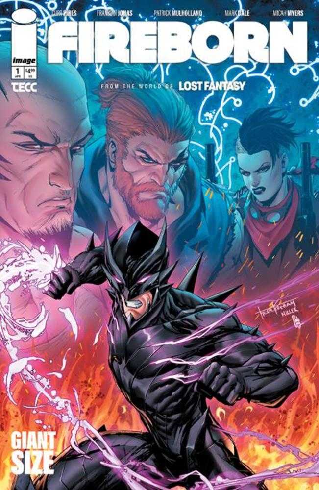 Fireborn 1 Cover K Tyler Kirkham Variant - Walt's Comic Shop