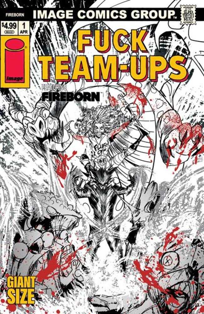 Fireborn 1 Cover O Patrick Mulholland I Hate Fairyland Team Up Nsfw Variant - Walt's Comic Shop