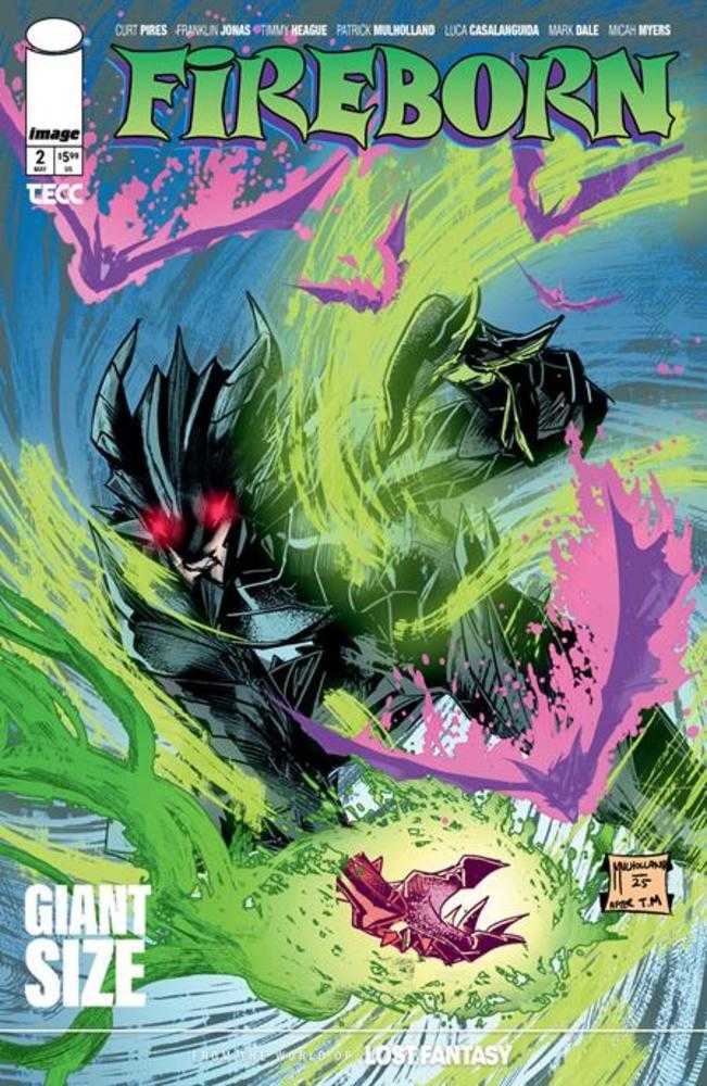 Fireborn 2 Cover G Patrick Mulholland Foil Variant - Walt's Comic Shop