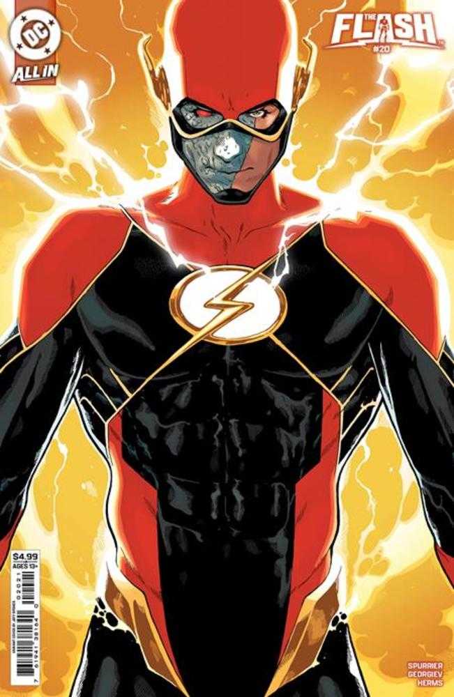 Flash 20 Cover B Jeff Spokes Card Stock Variant - Walt's Comic Shop