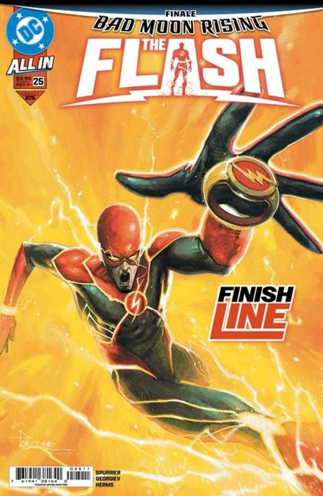 Flash 25 Cover A Davide Paratore - Walt's Comic Shop