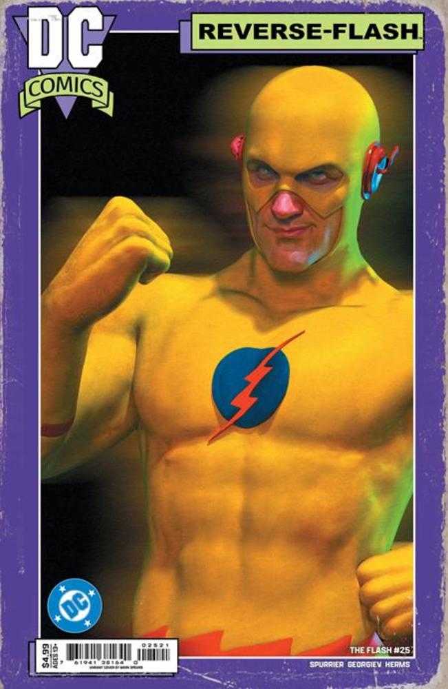 Flash 25 Cover C Mark Spears Card Stock Variant - Walt's Comic Shop