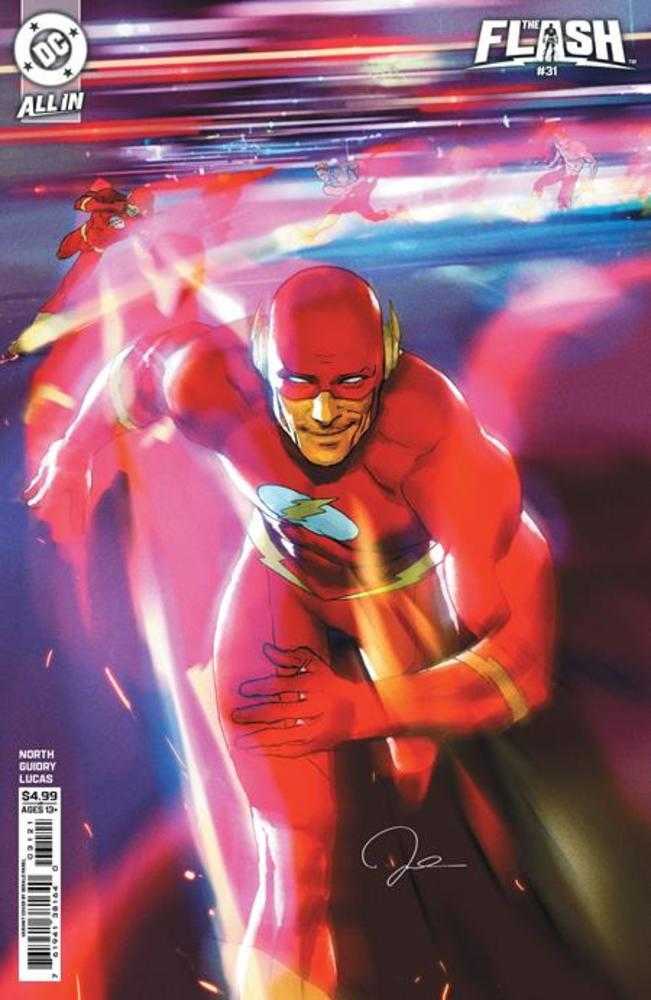 Flash 31 Cover B Gerald Parel Card Stock Variant - Walt's Comic Shop