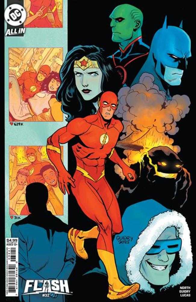 Flash 32 Cover D Gavin Guidry Things To Come Card Stock Variant - Walt's Comic Shop