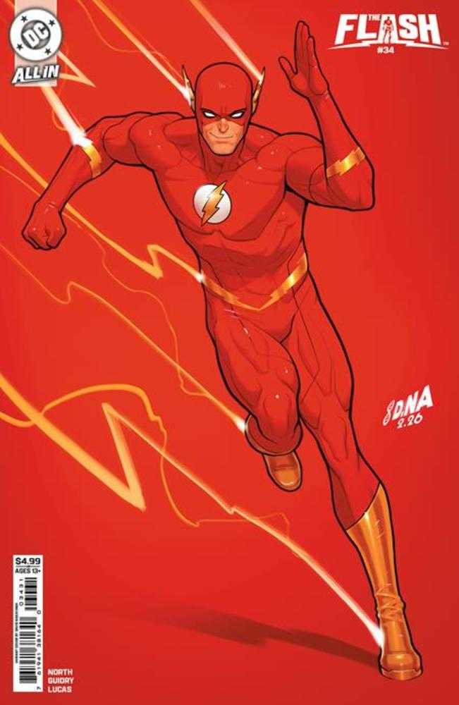 Flash 34 Cover C David Nakayama Card Stock Variant - Walt's Comic Shop