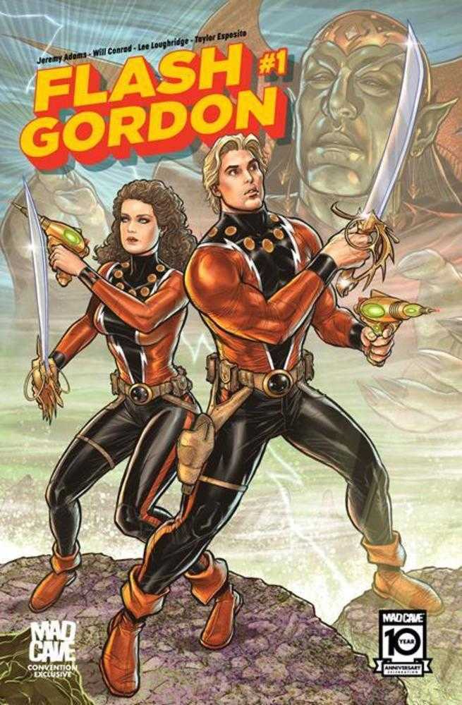 Flash Gordon #1 Ian Churchill Signed Convention Exclusive Variant Allocations May Occur - Walt's Comic Shop